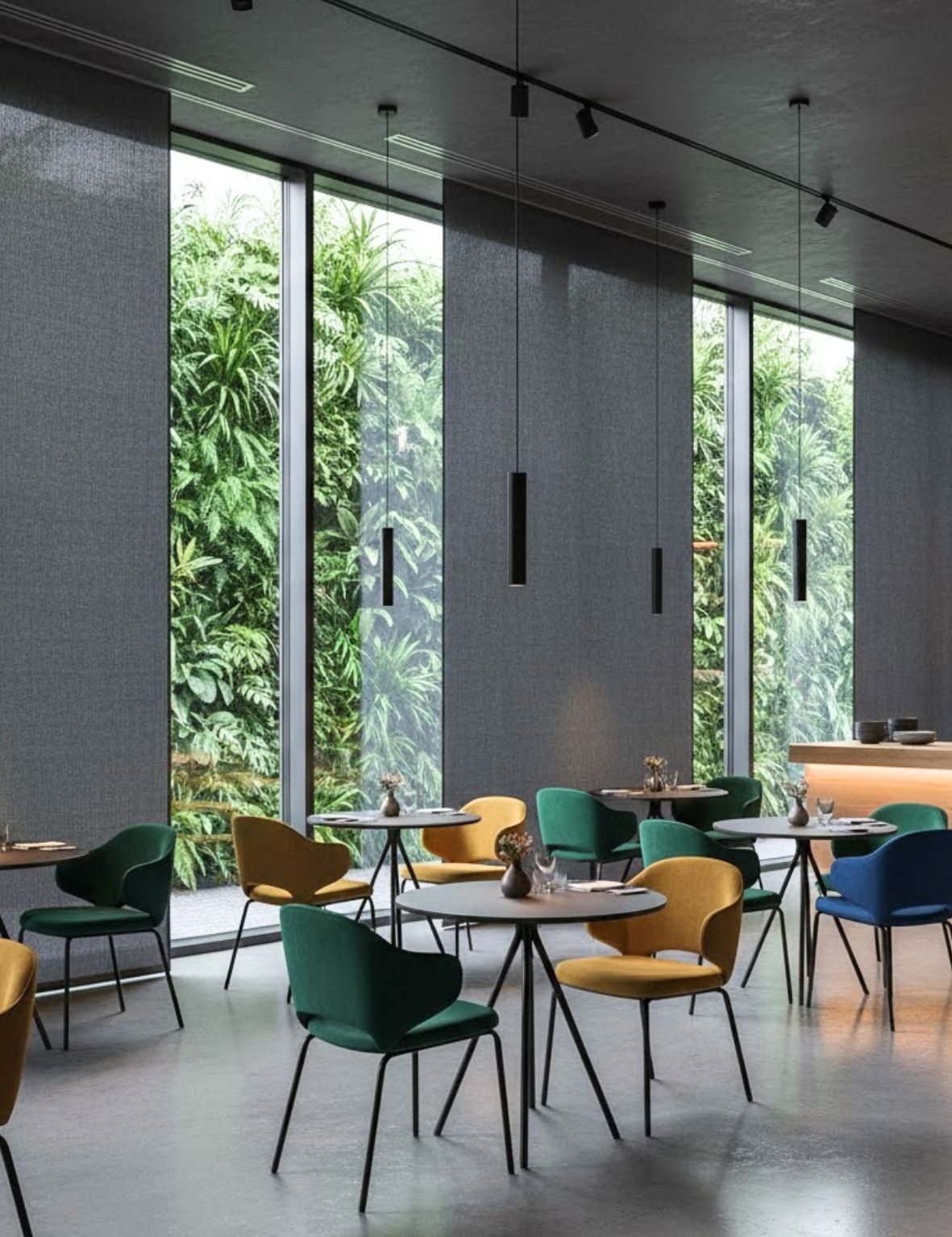 panel japones en restaurante