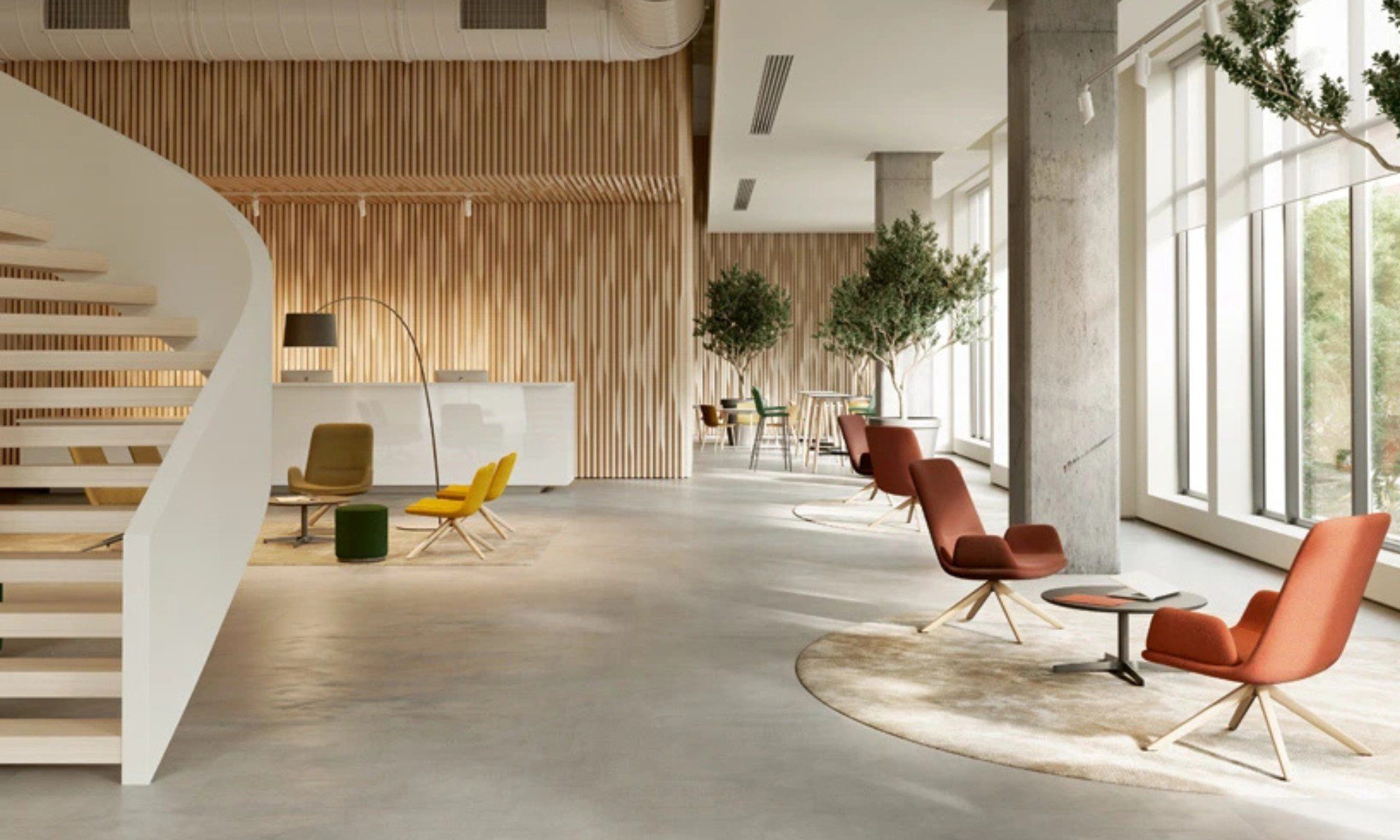 oficinas con mobiliario contract