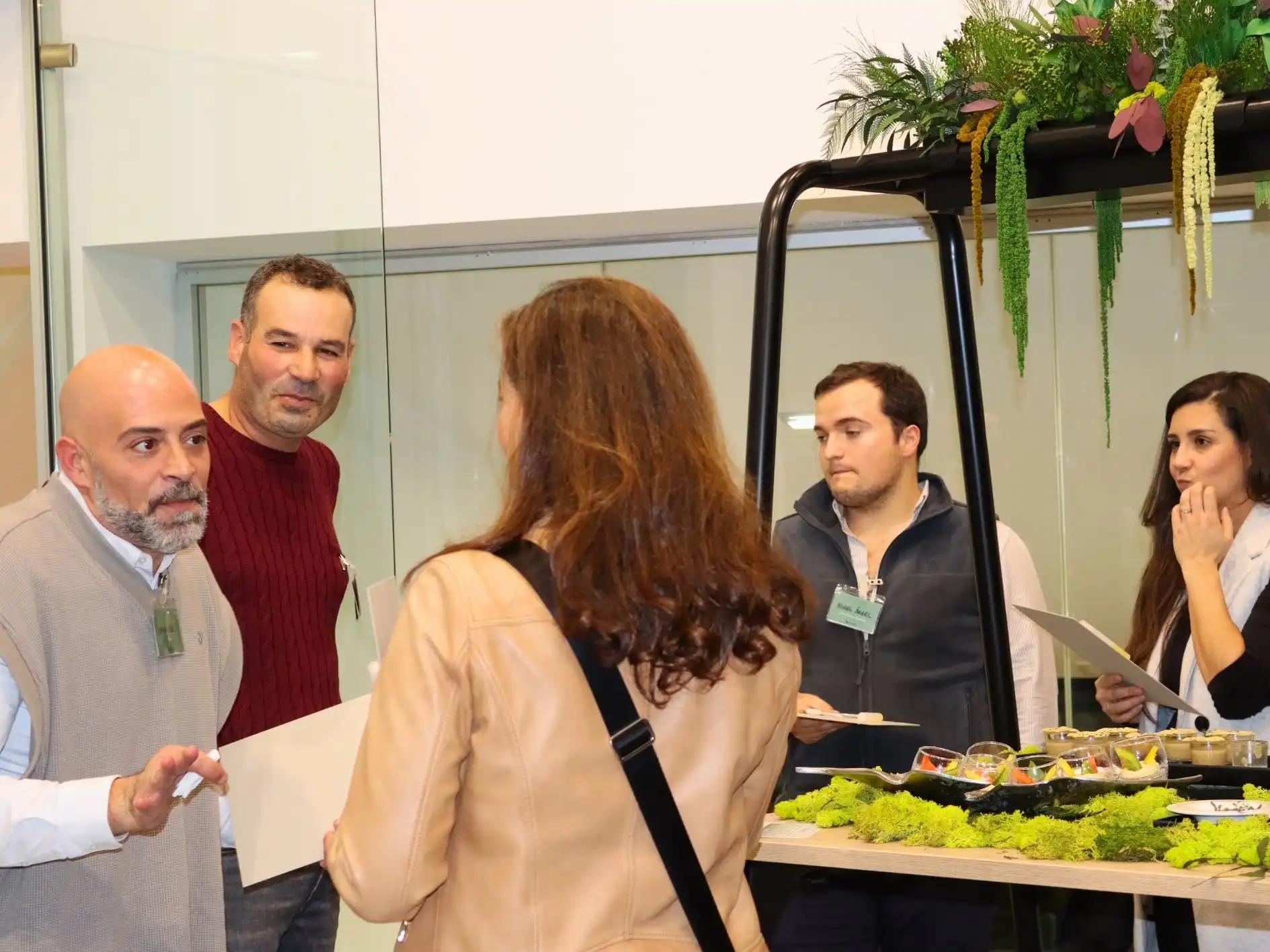 Evento Creating Tasting LAB en el showroom de Gutisse en Madrid con arquitectos e interioristas explorando materiales